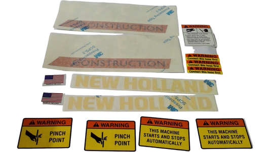 New OEM Genuine CNHi, Kit Decals - Part # 51518089