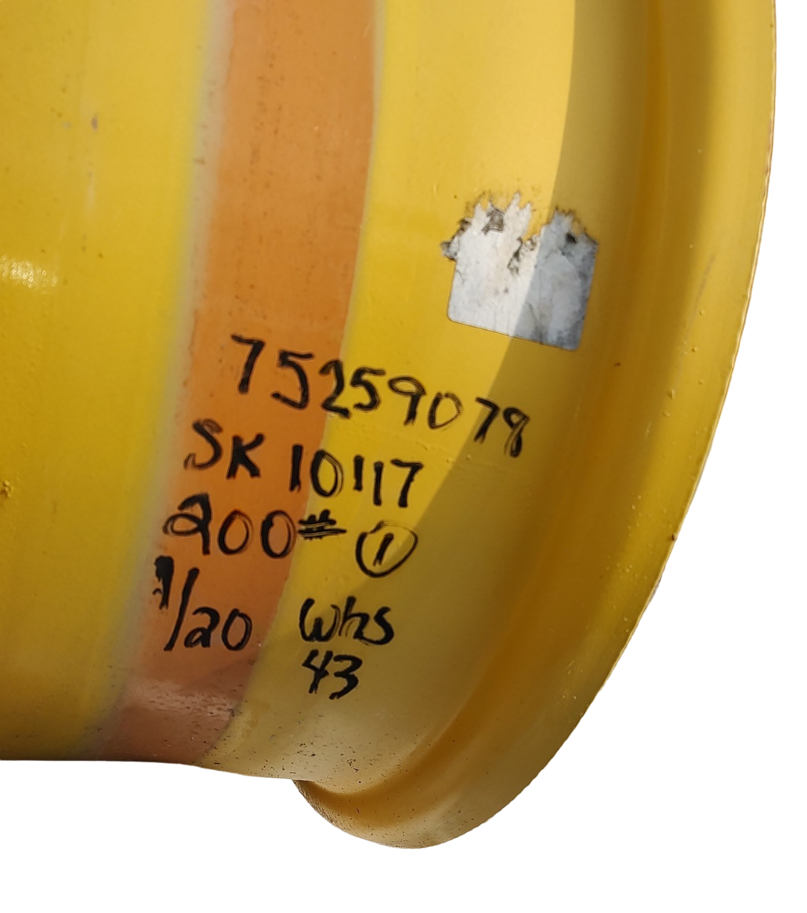 New OEM Genuine CNHi, Rim - Part # 75259078