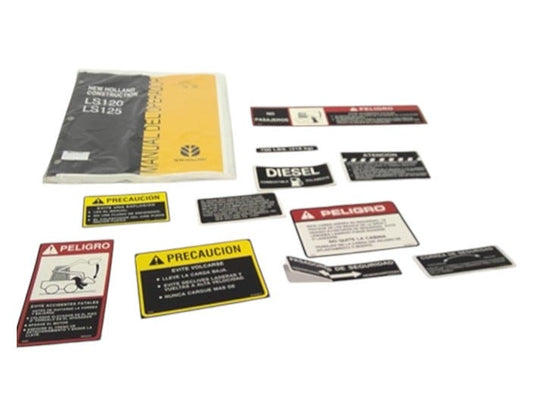 New OEM Genuine CNHi, Kit Decals - Part # 86587127