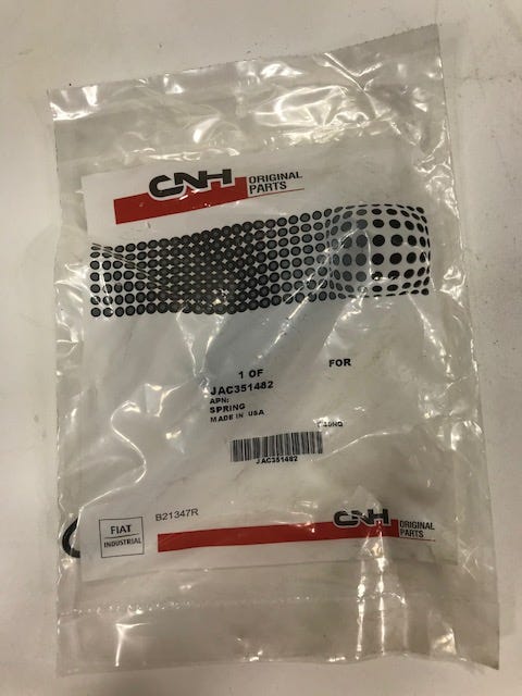 New OEM Genuine CNHi, Spring - Part # JAC351482
