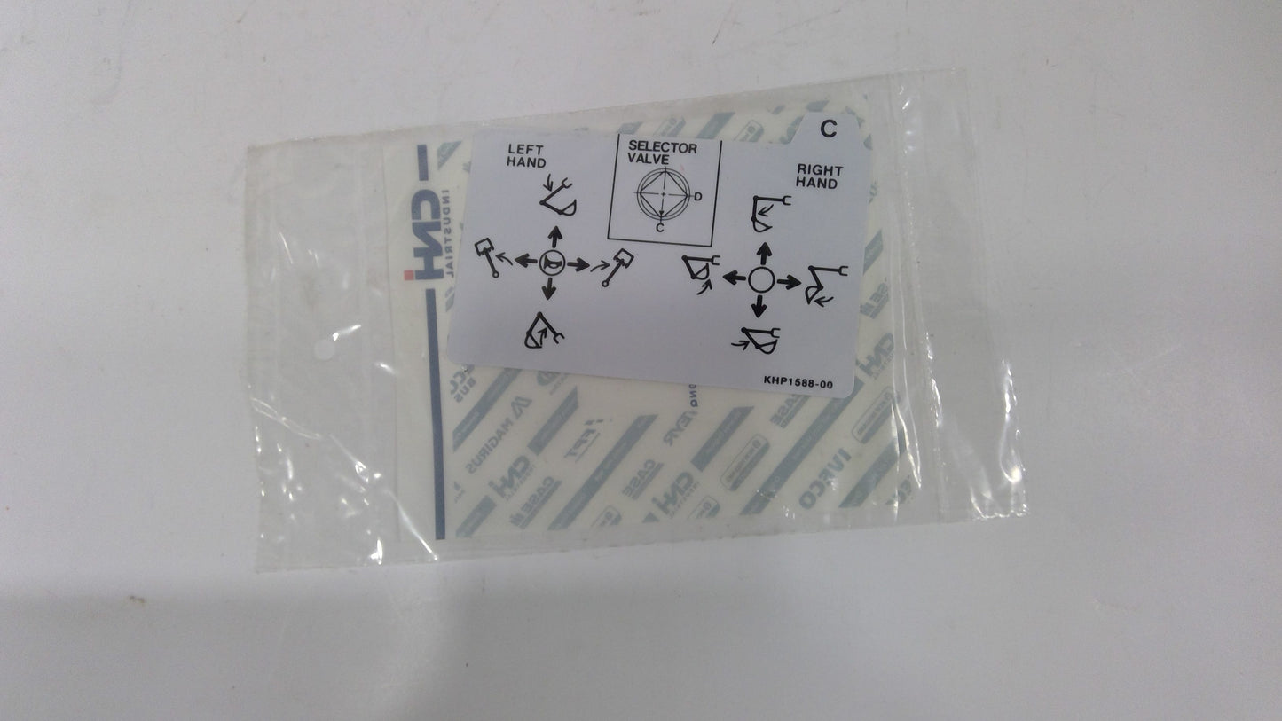 New OEM Genuine CNHi, Decal - Part # KHP1588