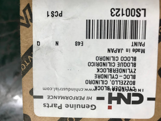 New OEM Genuine CNHi, Cylinder Block - Part # LS00123