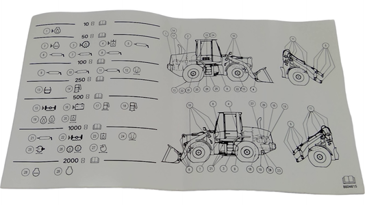 New OEM Genuine CNHi, Decal - Part # 8604615