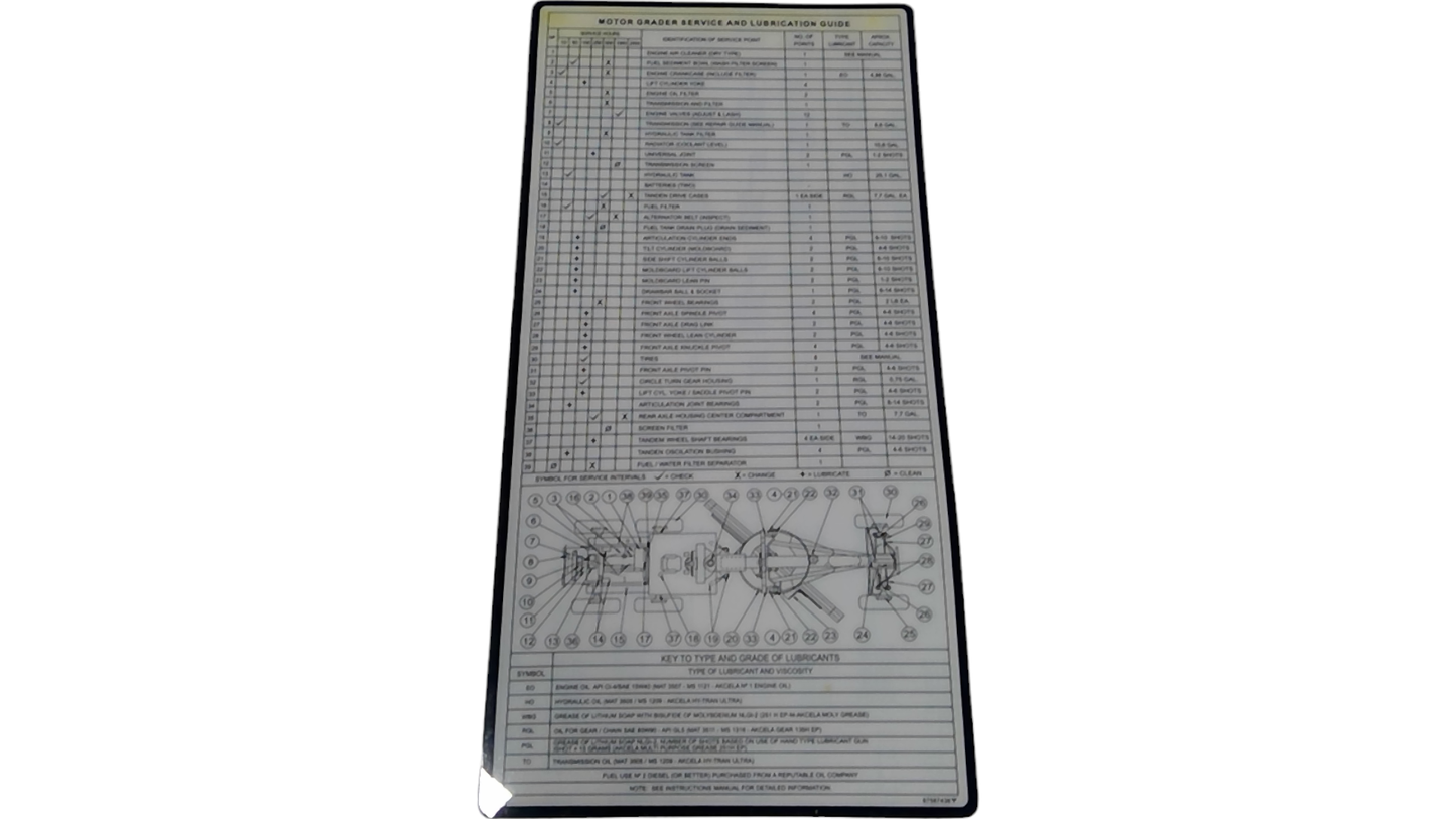 New OEM Genuine CNHi, Decal - Part # 87587436