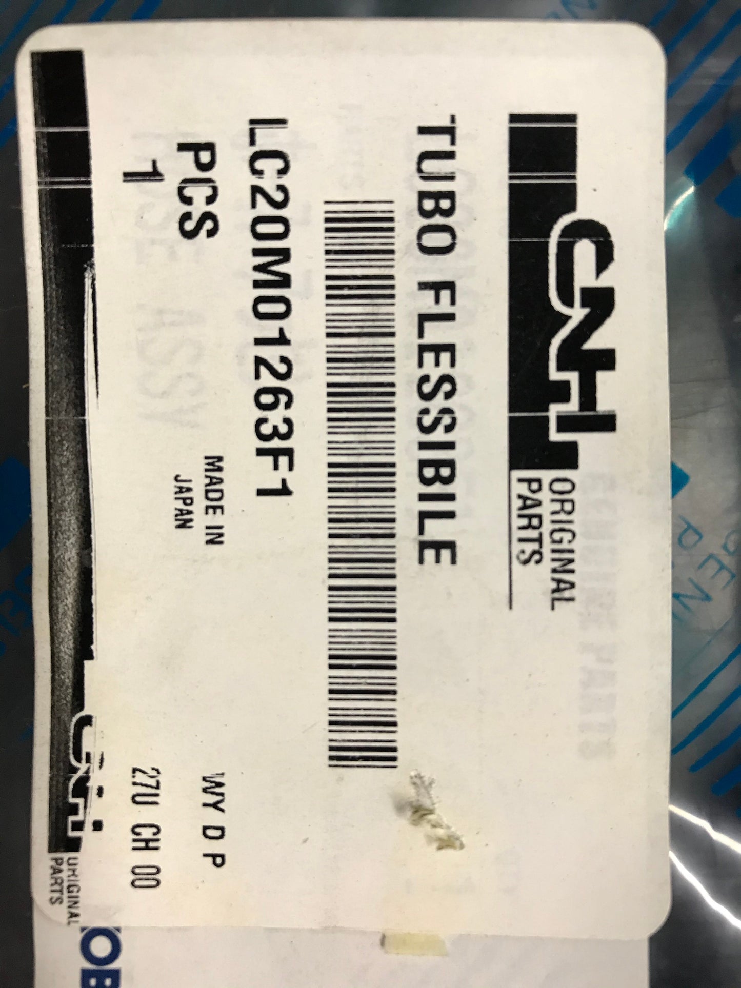 New OEM Genuine CNHi, Hose Flexible - Part # LC20M01263F1