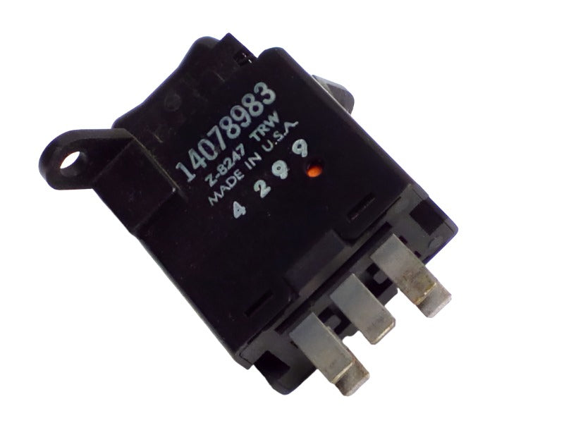 New OEM 1982-1991 Chevrolet Cavalier Rear Defogger Tailgate Switch, Part # 14078983