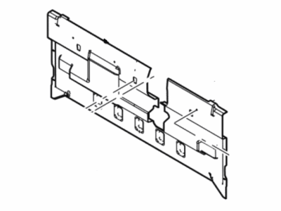Trim Assy - Back Panel