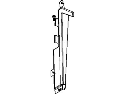 New Fits Chrysler Seal-Radiator Side Air - Part # 68033046AA