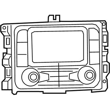 New 2019 Fits Chrysler 3500, 4500, 5500 Radio-Multi Media - Part # 68399202AD