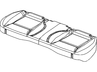 Cover Rear Seat Cushion