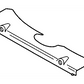 Air Deflector Lower Radiator To Engine Cradle