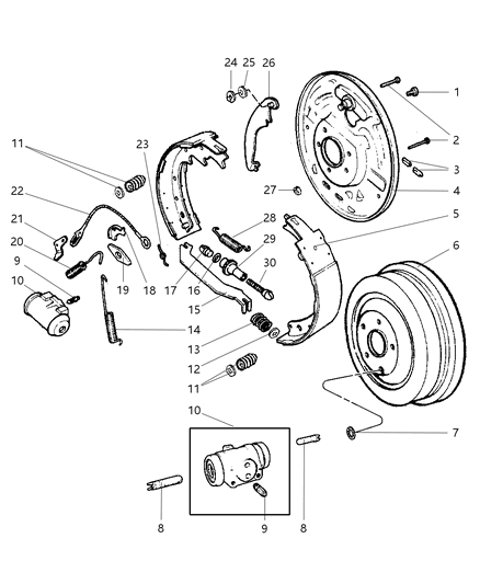 Spring Brake Auto Adjuster Lever