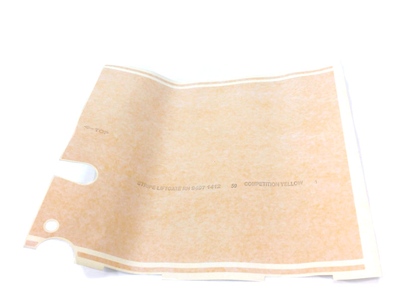 New OEM 1995-2005 Chevrolet Blazer Tailgate Stripe Right Decal X88 Extreme Pkg V4A, Part # 15093368