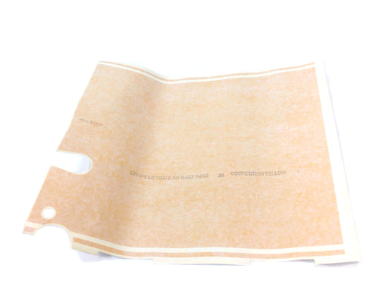 New OEM 1995-2005 Chevrolet Blazer Tailgate Stripe Right Decal X88 Extreme Pkg V4A, Part # 15093368