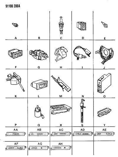 Window Lift (1-Gang) Frt. Door Rt. (Use Knob 4565163)