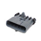 New OEM GM AC Delco 5-Way Male Gray Multi-Purpose Connector, Part # 15306088