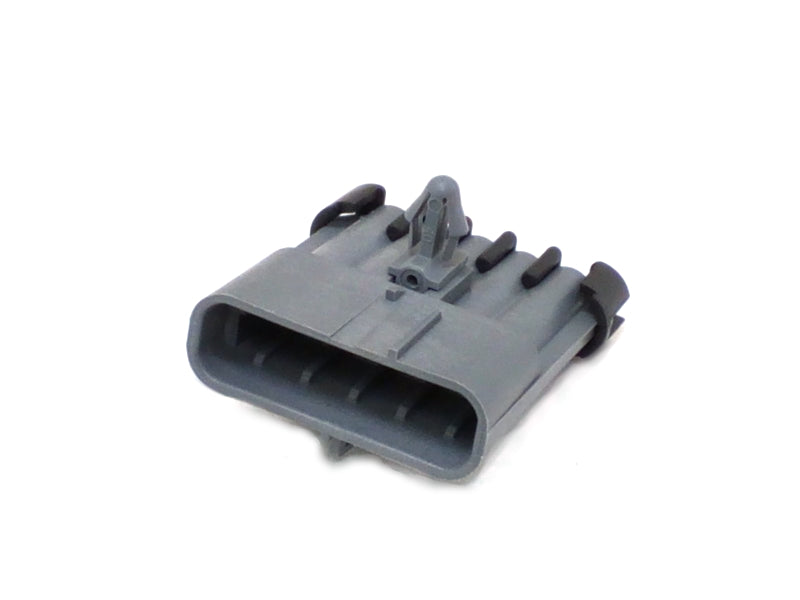 New OEM GM AC Delco 5-Way Male Gray Multi-Purpose Connector, Part # 15306088