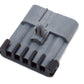 New OEM GM AC Delco 5-Way Male Gray Multi-Purpose Connector, Part # 15306088