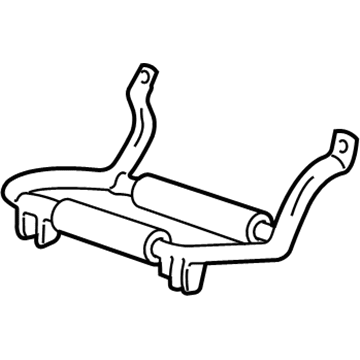 Frame And Spring - Rr Seat Cushion