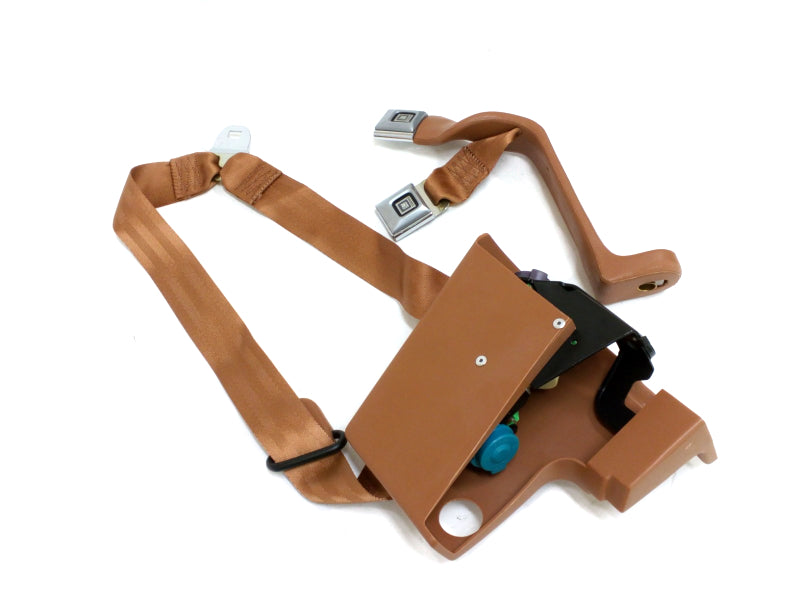 New OEM 1988-1991 Chevrolet Blazer S10 - Passenger Right Front Beige Seat Belt, Part # 15576492