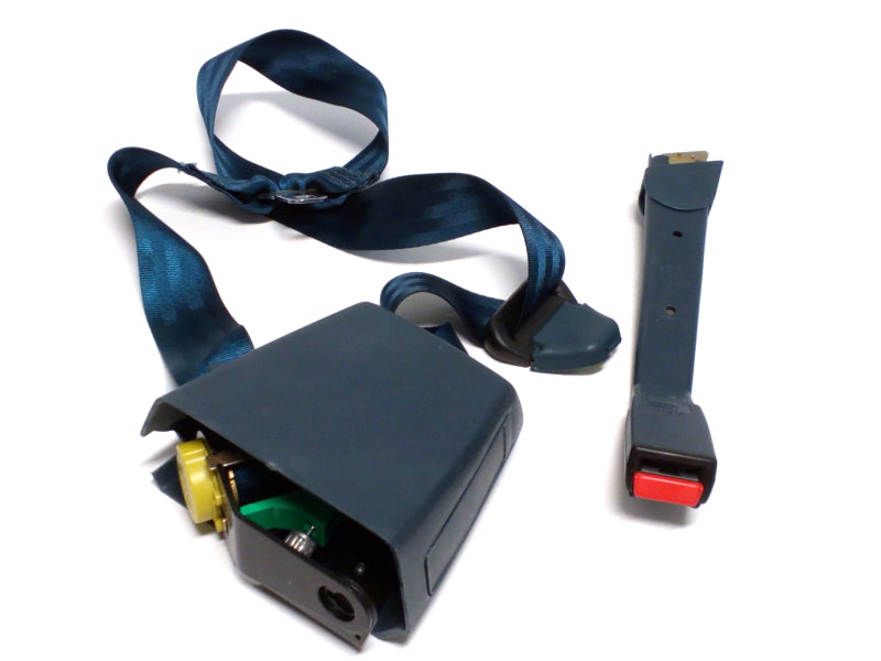 New OEM 1988-1991 Chevrolet GMC C/K Truck Passenger Blue Front Seat Belt, Part # 15578152