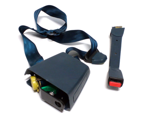 New OEM 1988-1991 Chevrolet GMC C/K Truck Passenger Blue Front Seat Belt, Part # 15578152