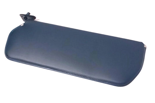 New OEM 1981-1987 Chevy / GMC Truck Blazer Blue Vinyl Sunvisor, Part # 15601907