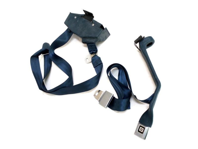 New OEM 1989-1990 Chevrolet, GMC S/T Driver Left Front Blue Seat Belt, Part # 15615989