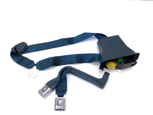 New OEM 1989-1991 Chevrolet Blazer S10 - Passenger Right Front Blue Seat Belt, Part # 15616012