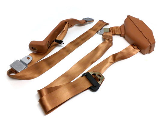 New OEM 1991-1994 GMC Blazer, Jimmy S/T Truck Driver Front Seat Belt Beige, Part # 15637011