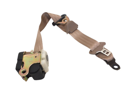 New OEM 1991 GMC Blazer, Jimmy S/T Truck Passenger Right Rear Seat Belt Beige, Part # 15663510