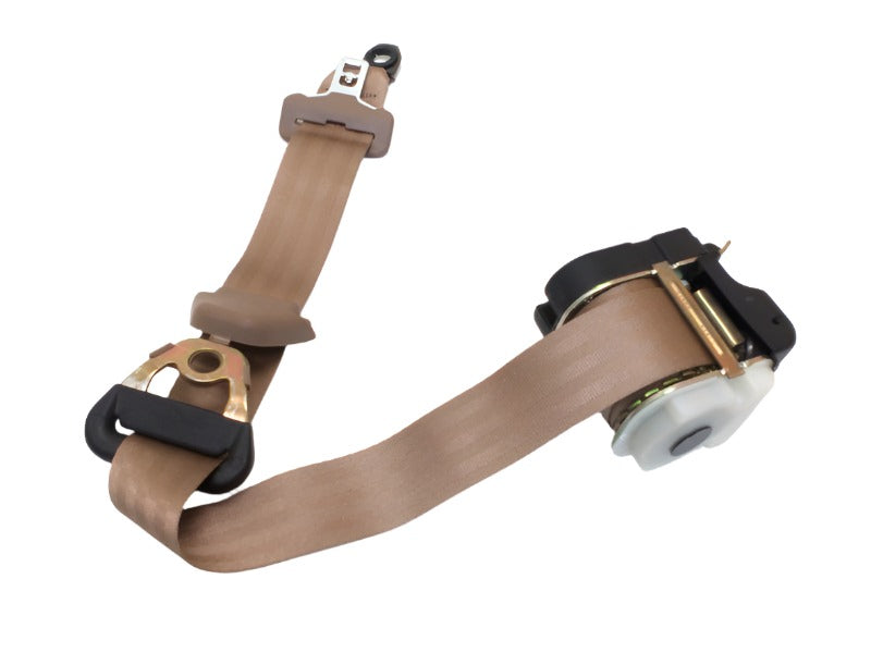 New OEM 1991 GMC Blazer, Jimmy S/T Truck Passenger Right Rear Seat Belt Beige, Part # 15663510
