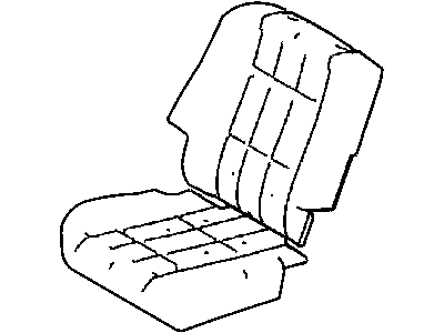 Cover Rear Seat Cushion Right