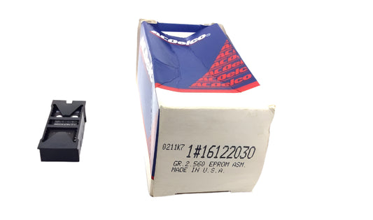 New OEM 1988-1989 Cadillac DeVille, Fleetwood Engine Module PROM Memcal, Part # 16122030