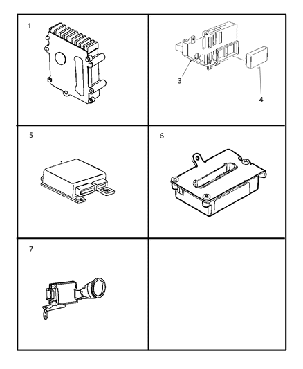 Module Air Bag Control
