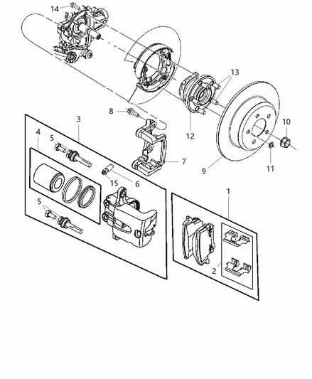 Spring Kit Disc Brake Pad