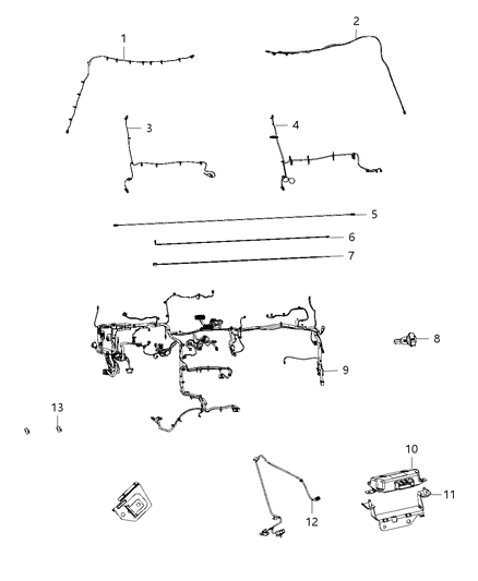 Wiring Instrument Panel