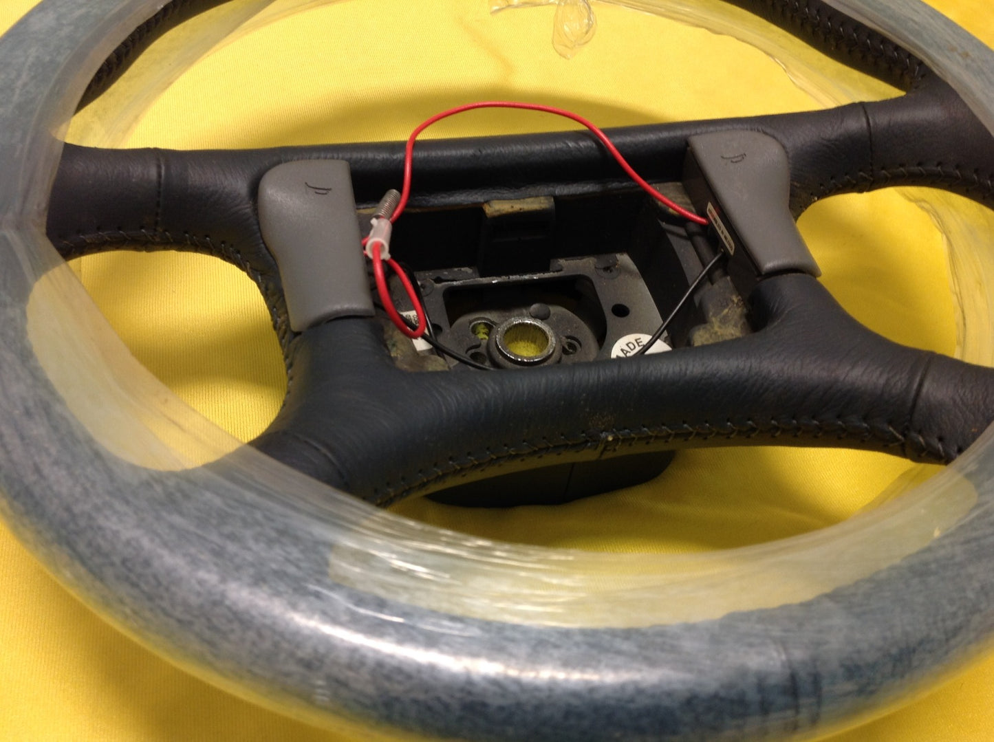 New OEM 1988-1991 Pontiac Grand Prix Blue Leather Steering Wheel, Part # 16750578