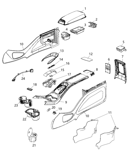 Armrest Console