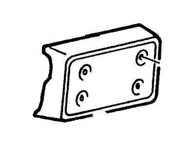 Bracket - License Plate