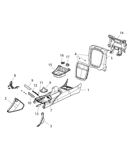 Cover Instrument Panel