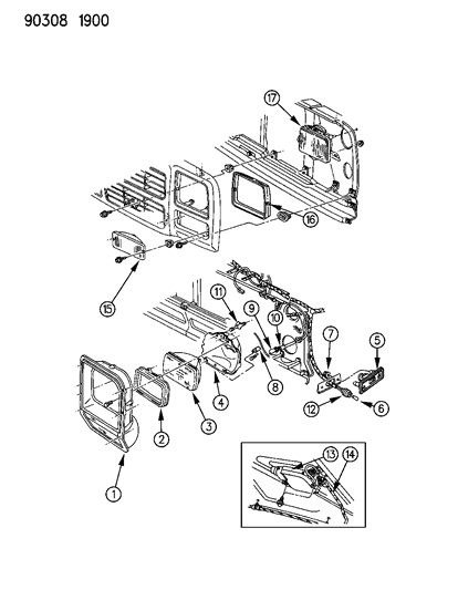 Seat, Headlamp
