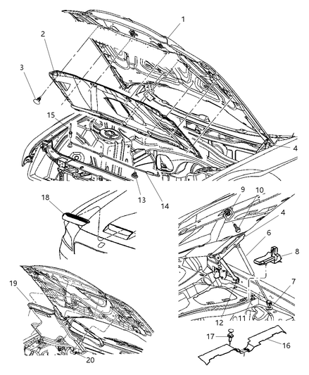 Panel Under Hood Appearance