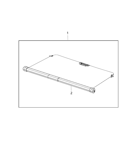 New Fits Chrysler Security Cover Kit - Part # 82212686
