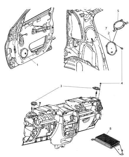Speaker Rear 5.5X7.5