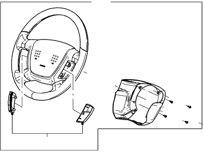 Wheel Assy - Steering - Air Bag