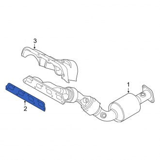 New OEM Genuine Mini, Exhaust Manifold Gasket - Part # 18407563111