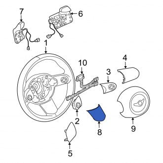 New OEM Genuine Mini, Steering Wheel Trim - Part # 32306765092