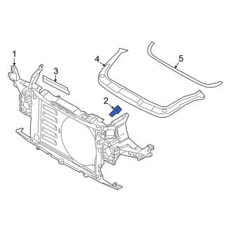 New OEM Genuine Mini, Front Radiator Support Panel Reinforcement - Part # 51642755091