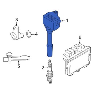 New OEM Genuine Mini, Direct Ignition Coil - Part # 12138678438